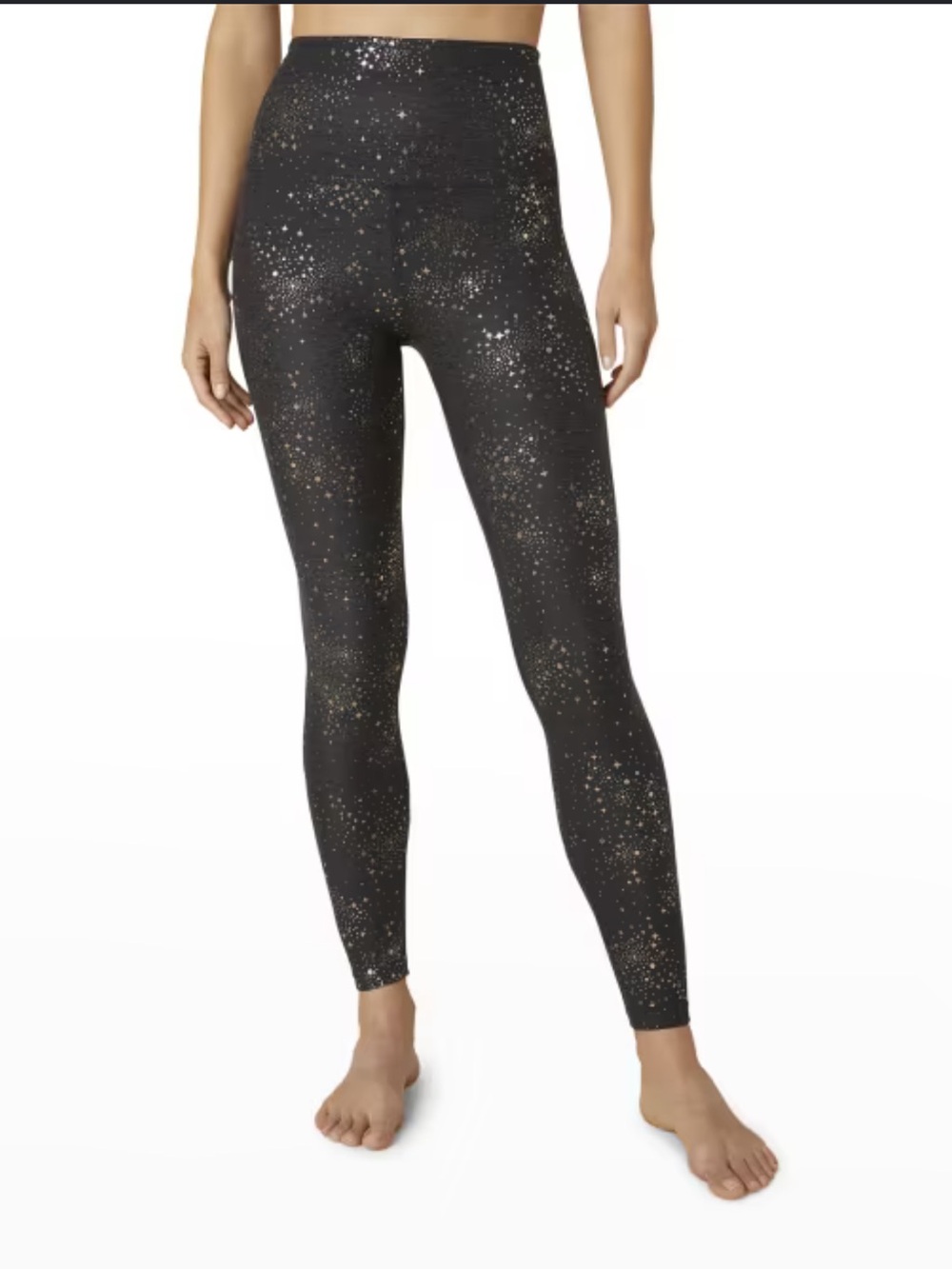 Beyond Yoga Lucky Stars SoftShine High Waist Leggings Black L